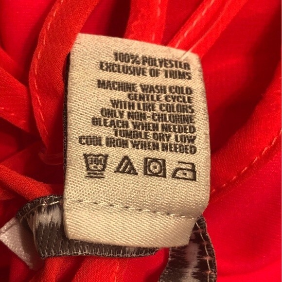 American Rag CIE Sz L Diva Pink Pleated Spaghetti Strap Midi Party Dress - Picture 7 of 7